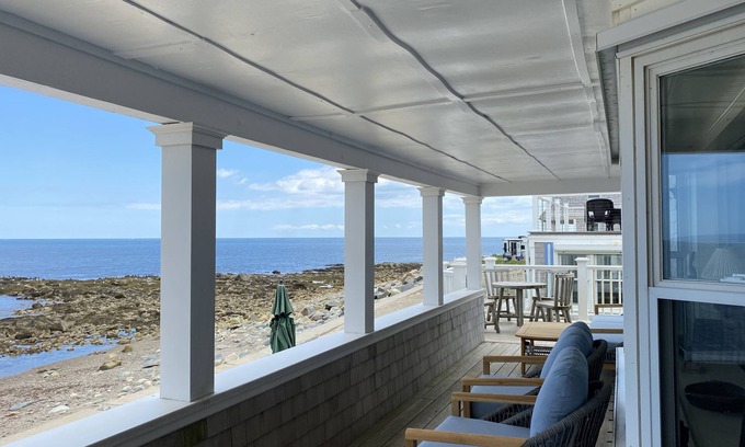 Brant Rock Casa | Oceanfront 4 bed. July 9-16 opening!