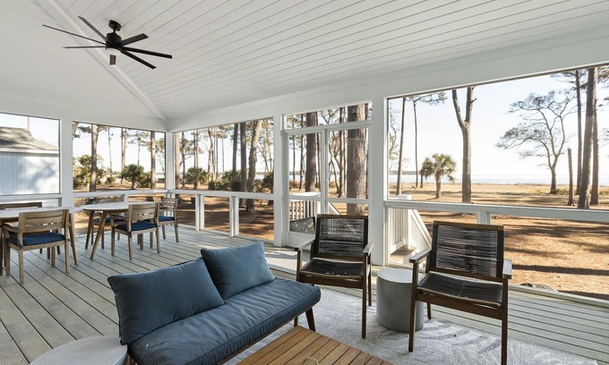 Melrose on the Beach Casa | Oceanfront 4bdr Cottage on Daufuskie