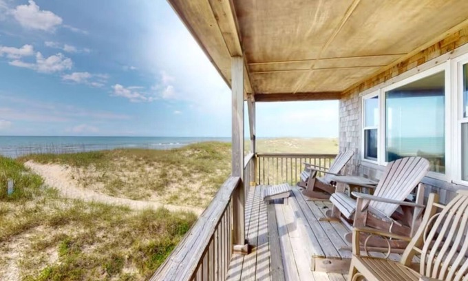 Frisco Casa | Oceanfront 4BR/3BA with Epic Views – Stay at Beach Please on Hatteras Island