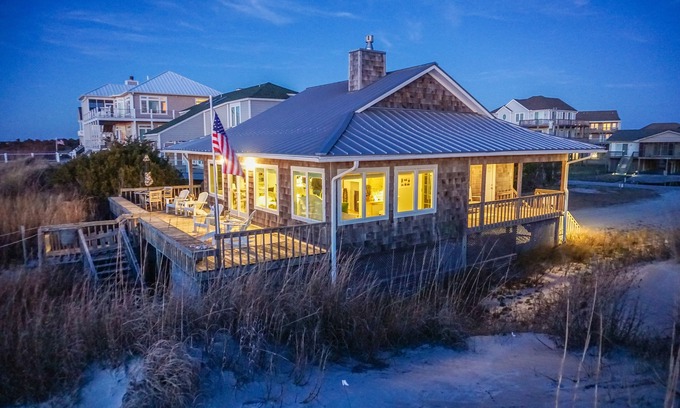 The Point Casa | Frente al mar y frente al sonido @ The Point en Emerald Isle