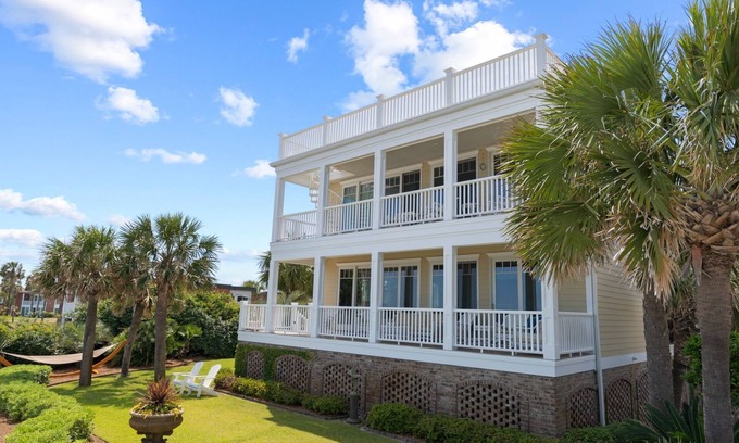 Litchfield by the Sea Casa | Paraíso: 4 dormitorios / 4. 5 BA casa en Pawleys Island, capacidad para 8
