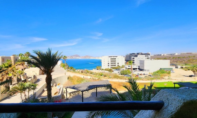 Cabo Bello Apartamento | Oceanfront Condo, Steps from Cabo Bello and Monuments Beach