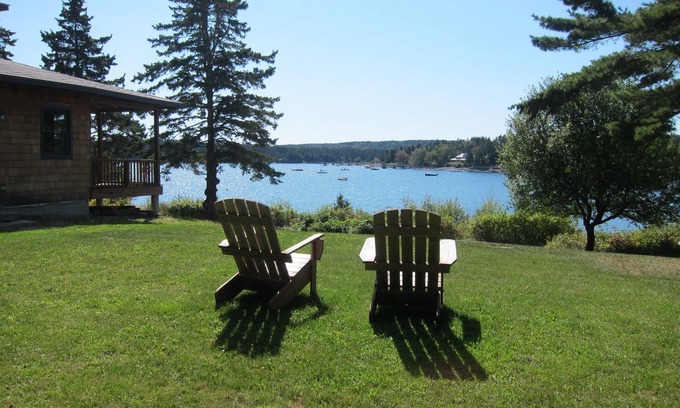 Southwest Harbor Cabaña | Cottage Oceanfront w / Dock y Amarre - distancia a pie de Acadia