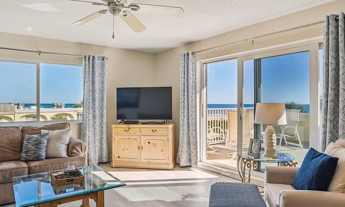 St. Augustine Beach Apartamento | Oceanfront Luxury Condo St Augustine