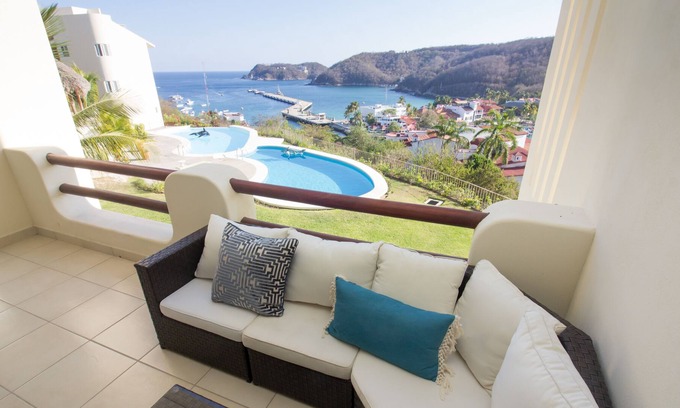 Playa Chahué Condominio | Frente al mar de lujo y céntrico en Huatulco