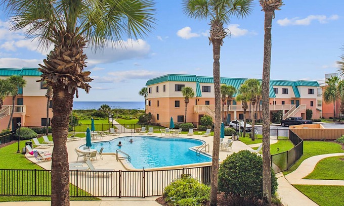 Butler Beach Apartamento | Oceanfront Oasis Steps From St Augustine Beach