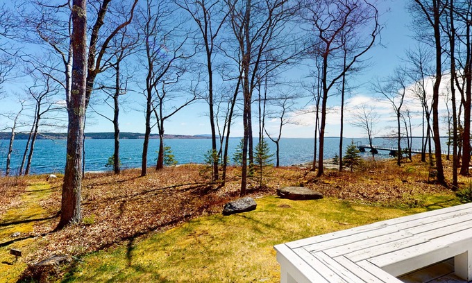 Brooklin Casa | Oceanfront retreat with sunrise views, screened porch, & deck
