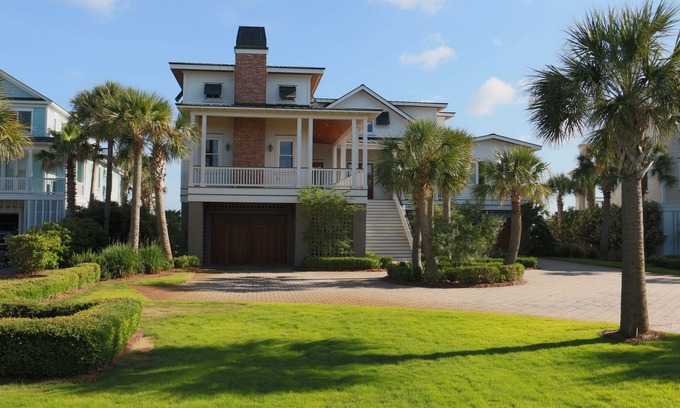 Isle of Palms Casa | Frente al mar | LADY POSEIDON | PISCINA SPA | ASCENSOR