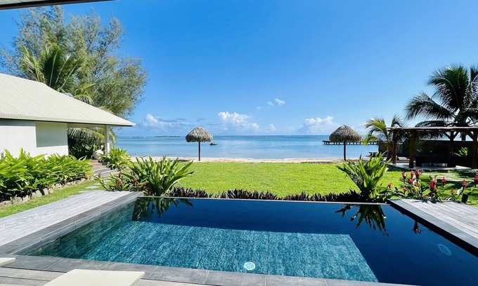 Moorea-Maiao Casa | OCEANFRONT TOHORA 🐋HOME