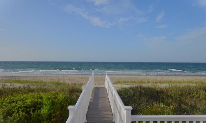 Emerald Isle Casa | Oceanfront vacation property - West