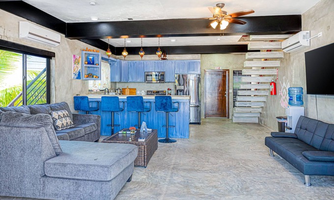 San Pedro Villa | Oceanfront villa w/ inviting pool, breathtaking views, tranquil surroundings