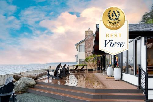 Bells Beach Casa | Oceanfront w Game Room Fire Pit Panoramic Views Angels Landing by AvantStay
