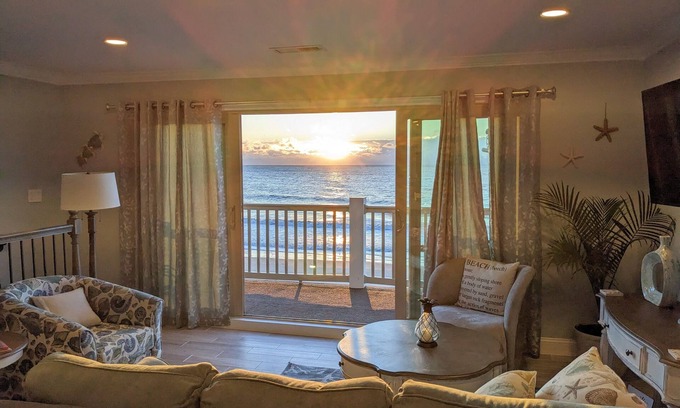 Surfside Beach Casa | Oceanfront with breathtaking views. Big dog friendly!