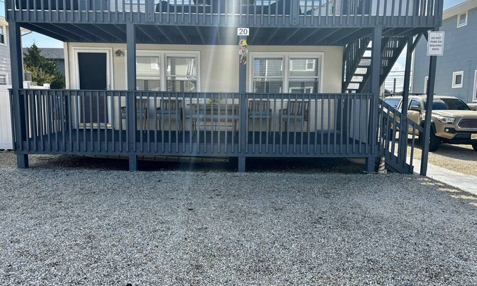 Beach Haven Terrace Casa | Oceanside Duplex 7 houses to Ocean Your Beautiful Beach Vacation Awaits