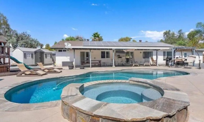 Guajome Casa | Oceanside Heated Pool Ranch Retreat Fun Gathering