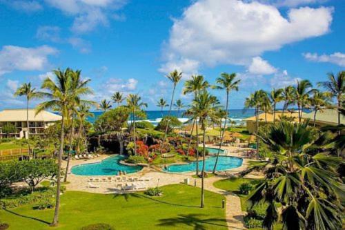 Hanamaulu Apartamento | Oceanview Elegance with King Bed