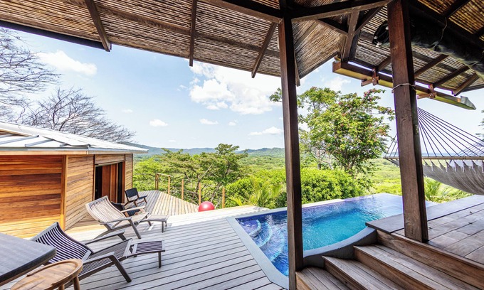 Rancho Santana Casa | Oceanview, Hillside retreat looking over the valley, minutes from the beach