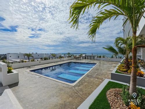 Colina del Sol Apartamento | Oceanview Studio Smart TV Pool Beach 5-min Walk