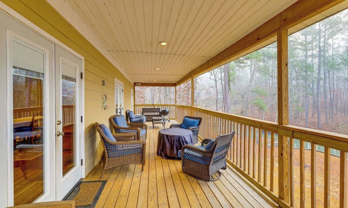Milledgeville Casa | Oconee Lake House w/ Private Dock