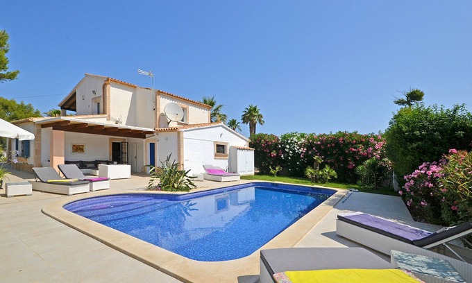 Cielo de Bonaire Chalet De Esquí | Odette - Casa con piscina cerca del mar en Bonaire, Alcúdia
