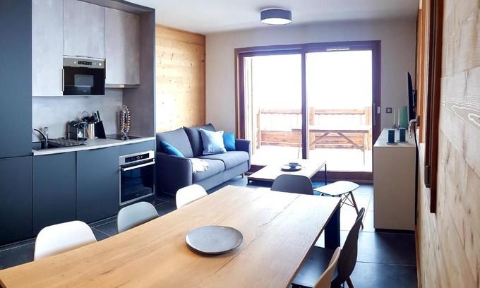 La Toussuire Apartamento | ODYSSEE A203 Charmant appartement sur les pistes