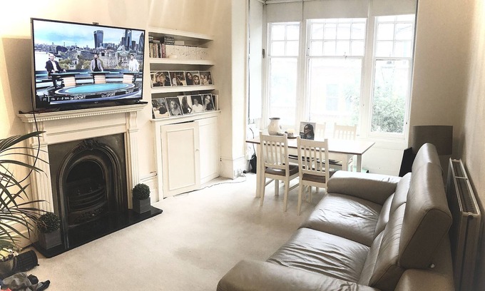 Hampstead Apartamento | ❤️ of Hampstead Village-Charming bright airy raised ground floor garden flat