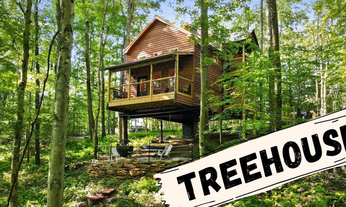 Ohiopyle Cabina | Ohiopyle Luxury Treehouse