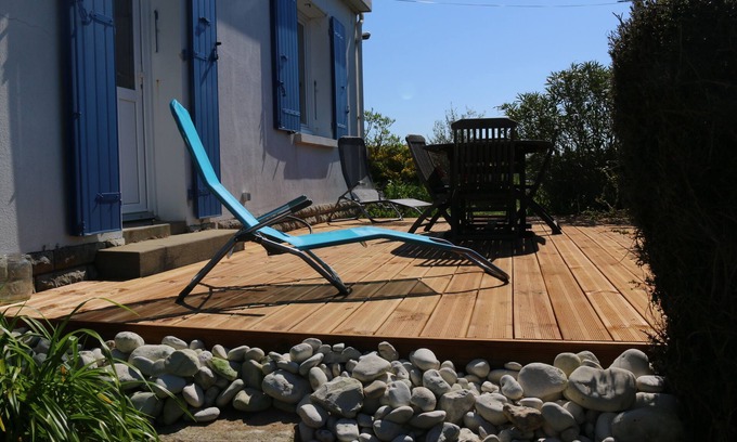 La Bree-les-Bains Casa | Oléron, la brée les bains, casa de 400 m de playa en 2600 m2 de terreno vallado