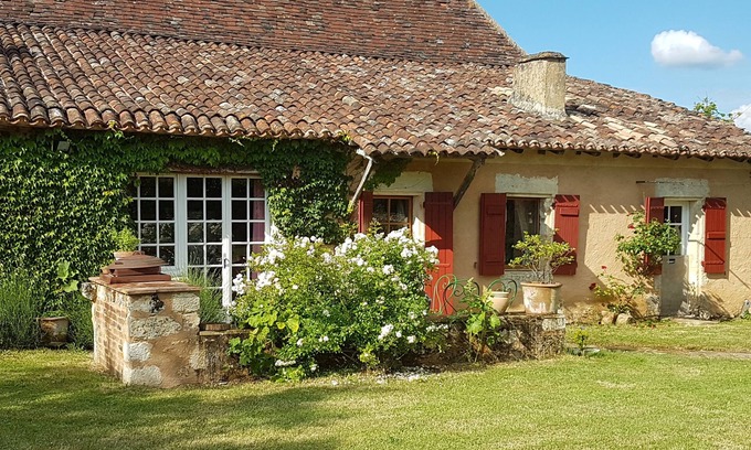 Saint-Felix-de-Villadeix Casa | casa antigua en propiedad del siglo 17