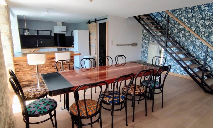 Ploneour-Lanvern Casa | Old mill with spa in an exceptional setting