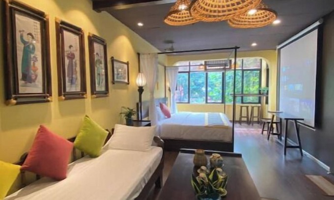 Old Quarter Apartamento | Old Quarter Art boutique Railview Apart 2bd Washer