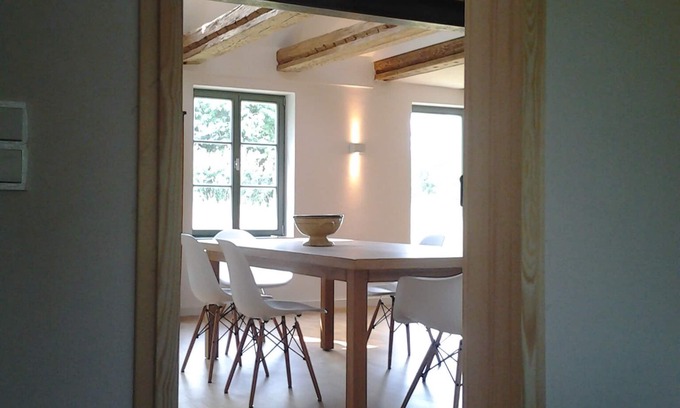 Ummanz Casa | Vieja casa de campo renovado, alrededor de 1840 alto nivel con Boddenblick