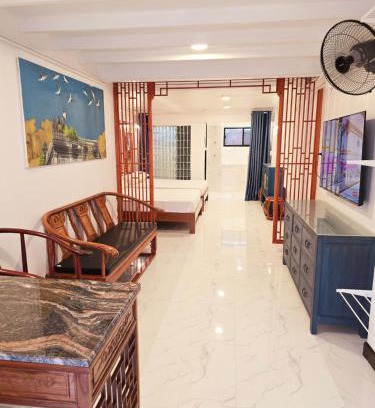 Thung Maha Mek Apartamento | Old Sрice 1 Sizzling Studio Queen Twin - No Stairs