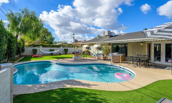 Cox Heights Casa | Old Town 4BR Gem | Pool, Firepit, WiFi, & Games!