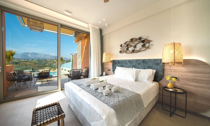 Athanatoi Apartamento | Oleas Suite Sun & Private Pool
