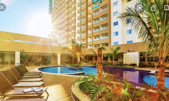Olimpia Apartamento | Olimpia Park Resort flat para até 5 pessoas