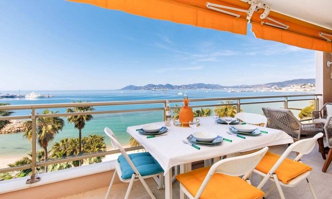 Pointe Croisette Apartamento | On la Croisette XXL 1 bedroom with amazing sea view