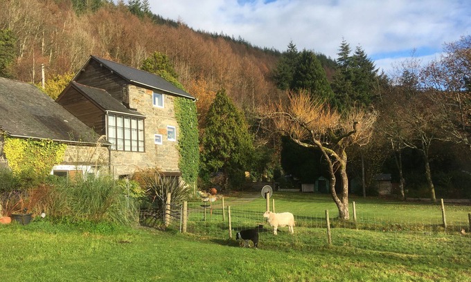 Llanelltyd Cabaña | En el estuario de Mawddach, Snowdonia admite mascotas Certificado de excelencia Tripadvisor
