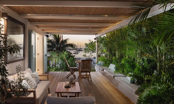 Corossol Apartamento | On the Beach, in Saint Barth... Villa Mellow Mood