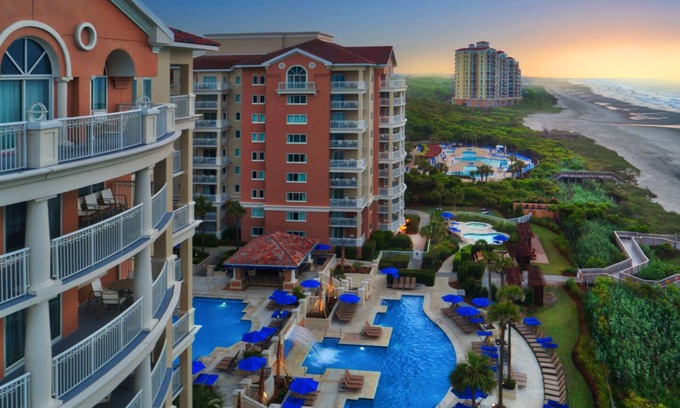 Myrtle Beach Complejo | Villa con vista al mar - Marriott Oceanwatch Villas en Myrtle Beach, SC!