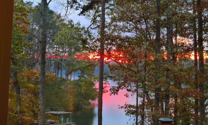 Cumming Casa | On the Lake Lake Living is all about the Lake views, sunsets and the dock!