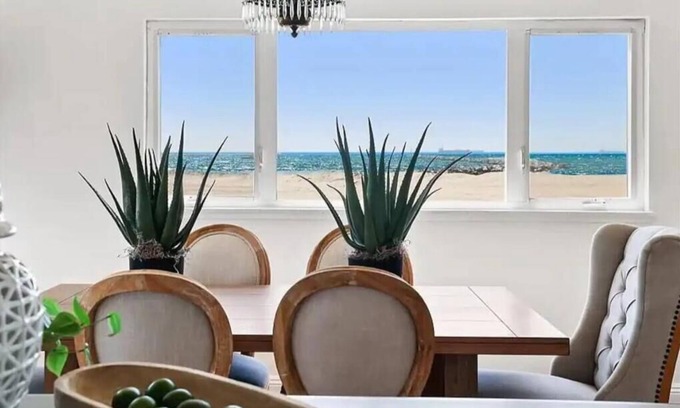 Old Towne Casa | ON THE SAND! Beachfront Seal Beach CA 3bd 3ba home