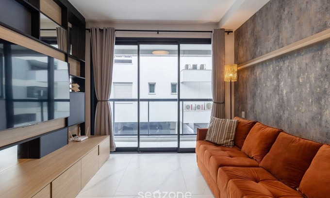 Lagoa Pequena Apartamento | On the sea Court Apartment in Campeche Rvm0203