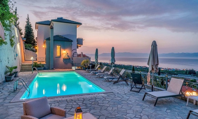 Xylokastro-Evrostina Casa | Onar Zin Seabliss - Iro Pool Bliss Getaway