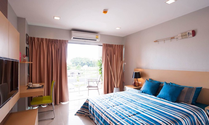 Bang Sao Thong Apartamento | Habitación de una cama en la ciudad BKK 01