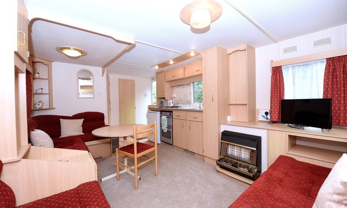Barbrook Casa | Una cama estática con estacionamiento. A pie de Lynton Town Center. Pesca gratis en el sitio