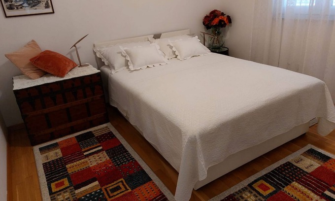 Dugis Apartamento | Apartamento de una habitación con balcón y vista al mar Makarska (A-23153-a)