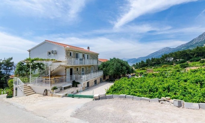 Orebic Apartamento | Apartamento de una habitación en la playa Dingac - Borak, Peljesac (A-18060-c)