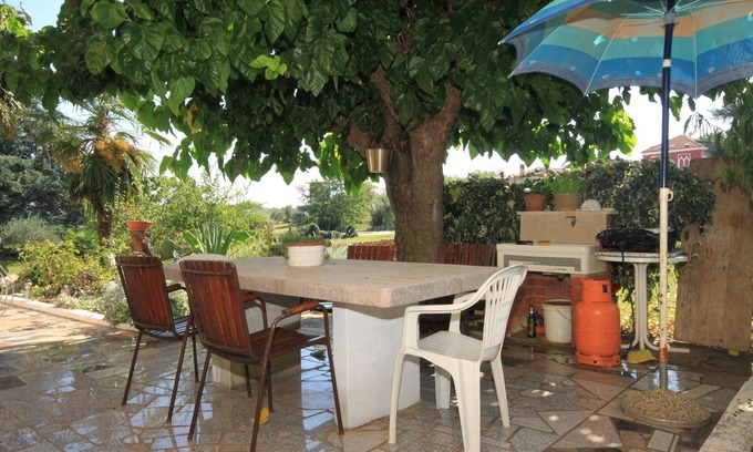 Basanija Apartamento | Apartamento de una habitación con una terraza Basanija, Umag (A-7149-c)