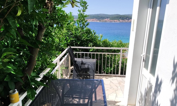 Kuciste Apartamento | Apartamento de una habitación en la playa Kuciste - Perna, Peljesac (A-4544-c)